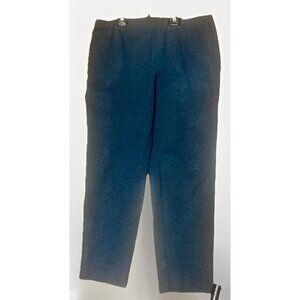 J. Jill Ponte Slim Leg Pants Womens Size L Elastic Pull On Waist Grey.         J
